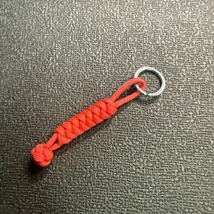 Handcrafted Snake Knot Paracord Lanyard Keychain